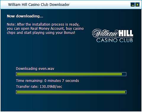 William Hill Casino Club Welcome Bonus