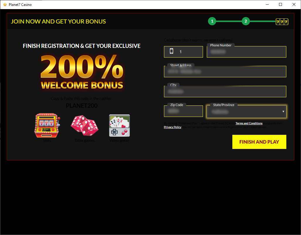 planet 7 casino promo codes