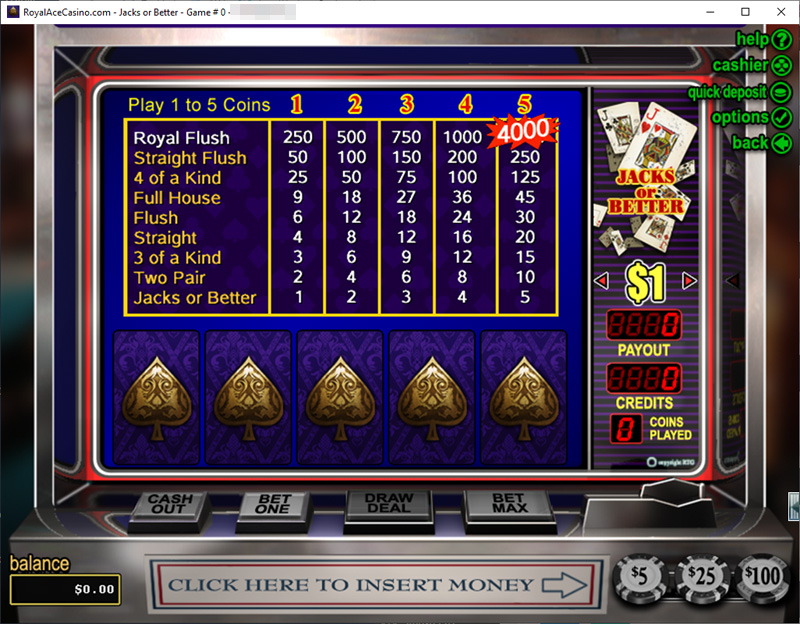 royal ace casino 100 ndb