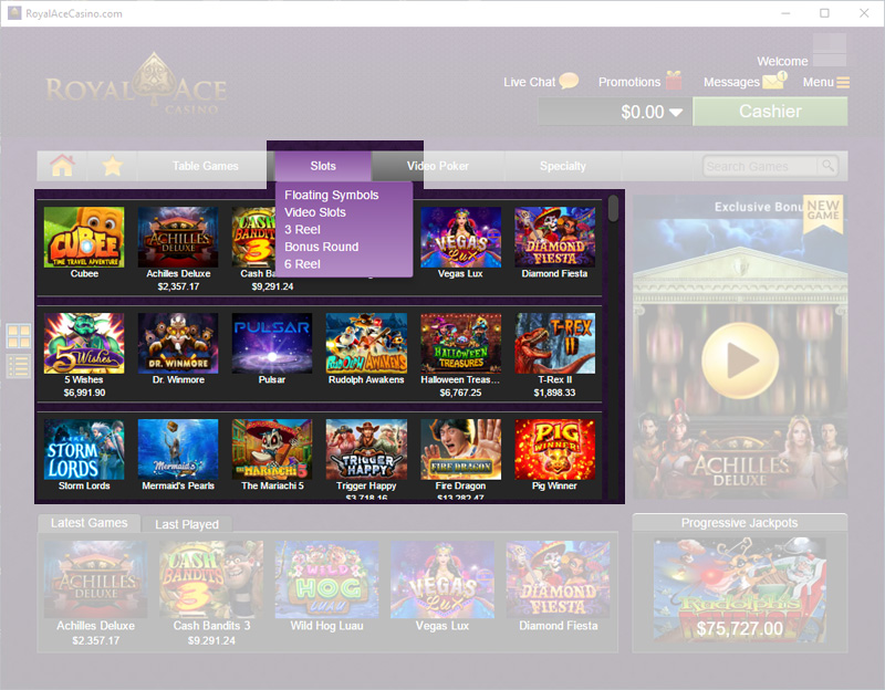 royal ace casino download