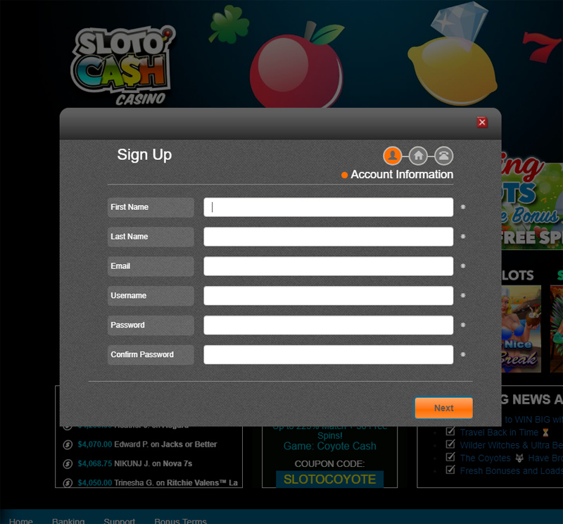 Sloto Cash Casino Download